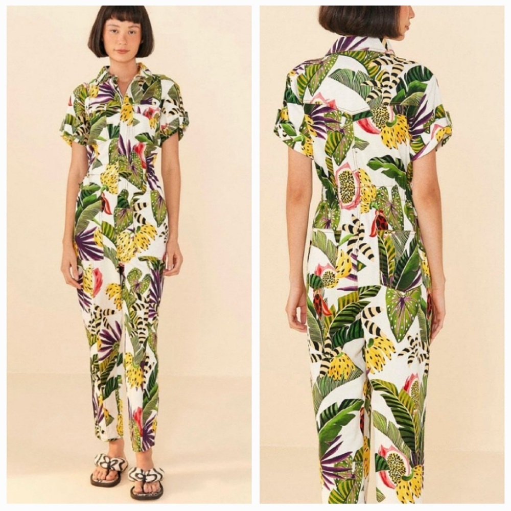 NWT FARM Rio Jumpsuit XS
